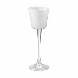 01 BIANCO CONO CON STELO D 11.5 H 26 ANTILIA