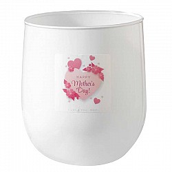 01 BIANCO VASO ZERO D 16.5 H 17.6 ORIONE