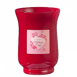 04 ROSSO PORTA FIORI H. 15 CM D. 11 CM ORIONE