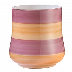 AMARANTO/ARANCIONE VASO SIMONA D. 15.2 H. 16 CARENA