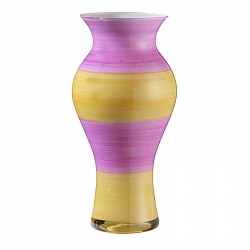 FUCSIA/AMBRA VASO FLORA D 18 H 37 CARENA