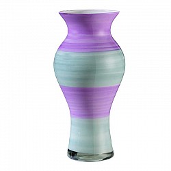 CELESTE POLVERE GLICINE VASO FLORA D 18 H 37 CARENA