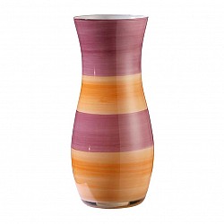 AMARANTO/ARANCIONE VASO CLAUDIA D 16 H 37 CARENA
