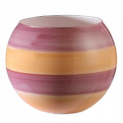 AMARANTO/ARANCIONE SFERA D 16 H 12.5 CARENA