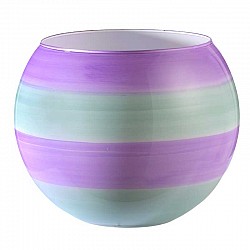 CELESTE POLVERE GLICINE SFERA D 20 H 18 CARENA