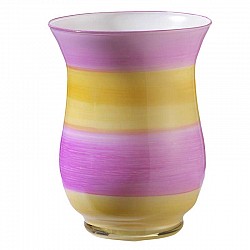 FUCSIA/AMBRA VASO BOB D. 14 H. 18 CARENA