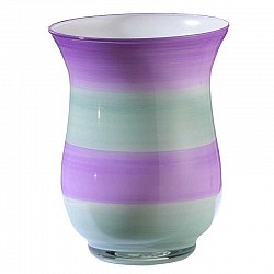 CELESTE POLVERE GLICINE VASO BOB D. 14 H. 18 CARENA