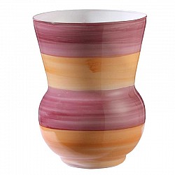 AMARANTO/ARANCIONE VASO PAY D. 14 H. 18 CARENA
