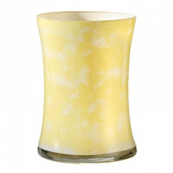 63 GIALLO LIMONE VASO D. 13.5 H. 19 CM LYNC
