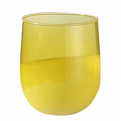 63 GIALLO LIMONE VASO ZERO D 16.5 H 17.6 PERSEO