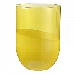 63 GIALLO LIMONE VASO CAROL D. 18.4 H. 26 CM PERSEO