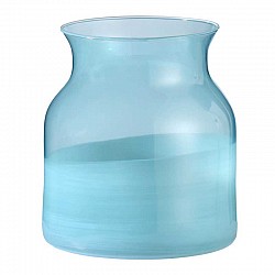 08 CELESTE VASO CONTENITORE D 19 H 17,5 PERSEO