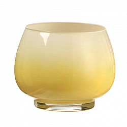 07 GIALLO VASO H. 12 CM D. 15,5 CM ARA
