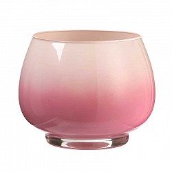09 ROSA VASO H. 12 CM D. 15,5 CM ARA