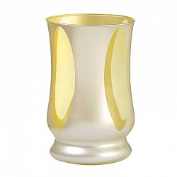 07 GIALLO VASO D. 11 H. 19.5 CM ANDROMEDA