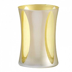 07 GIALLO VASO D. 13.5 H. 19 CM ANDROMEDA