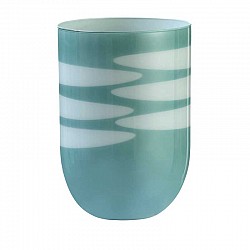 124 CELESTE POLVERE VASO CAROL D. 18.4 H. 26 CM TUCANO