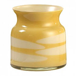 24 ORO VASO CONTENITORE D 14.8 H 15 TUCANO