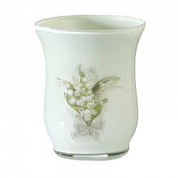 68 VERDE MELA VASO H. 9 CM D. 7.5 CM AURIGA