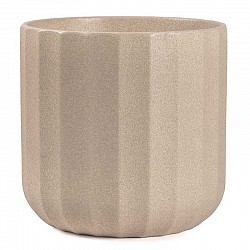 02 MELBA GOFFRANTE CASPO CHIARA CERAMICA  D.18.5 H. 18 CM I