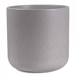 03 GRIGIO GOFFRANTE CASPO ANDREA CERAMICA  D.18.5 H.18CM IN