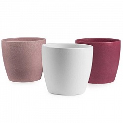 BIANCO-ROSA ANTICO-CIPRIA GOFFRANTE CASPO GINEVRA CERAMICA