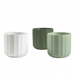 2 BIANCO-VERDE SALVIA-VERDE MILITARE GOFFRANTE CASPO CHIARA