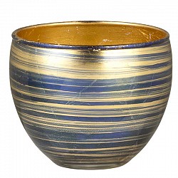 13 BLU VASO MEZZA O D 13 H 11 UNAKITE