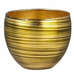 26 VERDE OLIVA VASO MEZZA O D 13 H 11 UNAKITE