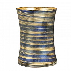 13 BLU VASO D. 13.5 H. 19 CM UNAKITE