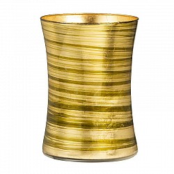 26 VERDE OLIVA VASO D. 13.5 H. 19 CM UNAKITE