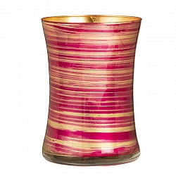 32 FUCSIA VASO D. 13.5 H. 19 CM UNAKITE