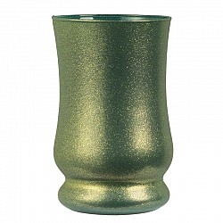 128 VERDE PETROLIO SCURO VASO D. 11 H. 19.5 CM BERILLO