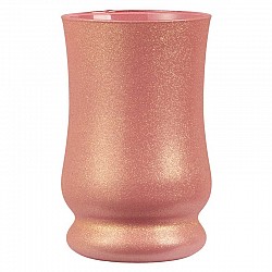 71 ROSA SCURO VASO D. 11 H. 19.5 CM BERILLO
