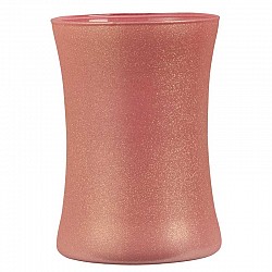 71 ROSA SCURO VASO D. 13.5 H. 19 CM BERILLO