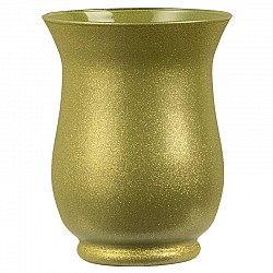 26 VERDE OLIVA VASO BOB D. 14 H. 18 BERILLO
