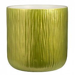 26 VERDE OLIVA CASPO CAMILLA CERAMICA  D.18.5 H. 18 CM INT.