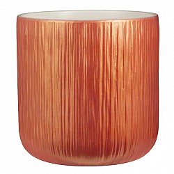 04 ROSSO CASPO CAMILLA CERAMICA  D.24.5 H. 24CM LARIMAR
