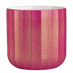 32 FUCSIA VASO TERRACOTTA EST.D.28 H. 23 CM INT.DM.26 H.22.5