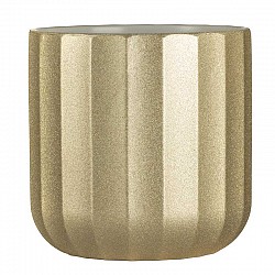 24 ORO CASPO CHIARA CERAMICA  D15.5 H14.5 INT D.14.5 H.13.5