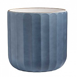 83 BLU INDACO CASPO CHIARA CERAMICA  D.11,5 H.11CM NT.D.10,