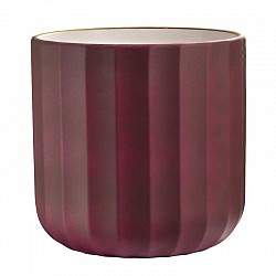73 BORDEAUX CASPO CHIARA CERAMICA  D.7 H. 6.5 CM INT.D.6,7H