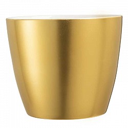 24 ORO BIANCO VASO TERRACOTTA EST.D.17 H 15 CM INT.D16H.14.5