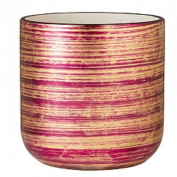 32 FUCSIA CASPO ANDREA CERAMICA  D.13.5 H.12.6 CM INT.D.12,