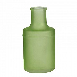VERDE MELA BOTTIGLIA D 6.5 H 12.8 CM SATINATO NEUTRO