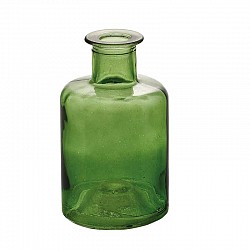VERDE BOTTIGLIA BOTTIGLIA D 6.8 H  12 CM LUSTRATO