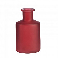 RUBINO BOTTIGLIA D 6.8 H  12 CM SATINATO NEUTRO