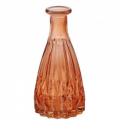 ARANCIO CHIARO BOTTIGLIA D. 7 H. 14,5 CM LUSTRATO