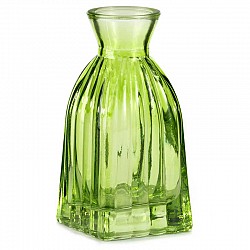 VERDE MELA BOTTIGLIA  CONICA  DM.5 H.11 CM LUSTRATO