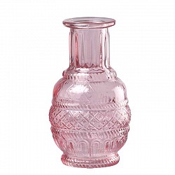 TIFFANY BOTTIGLIA  DIS.ESAGONALI DM.7.5  H 13 CM LUSTRATO